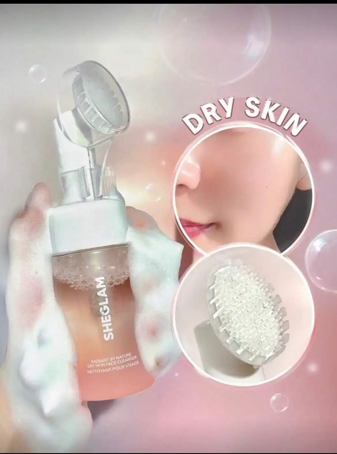 Limpiador facial sheglam 