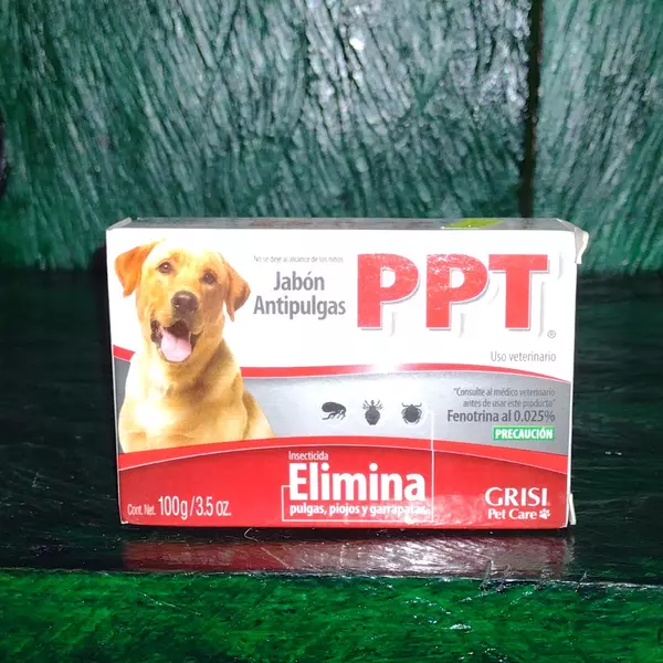 Jabon antipulgas PPT