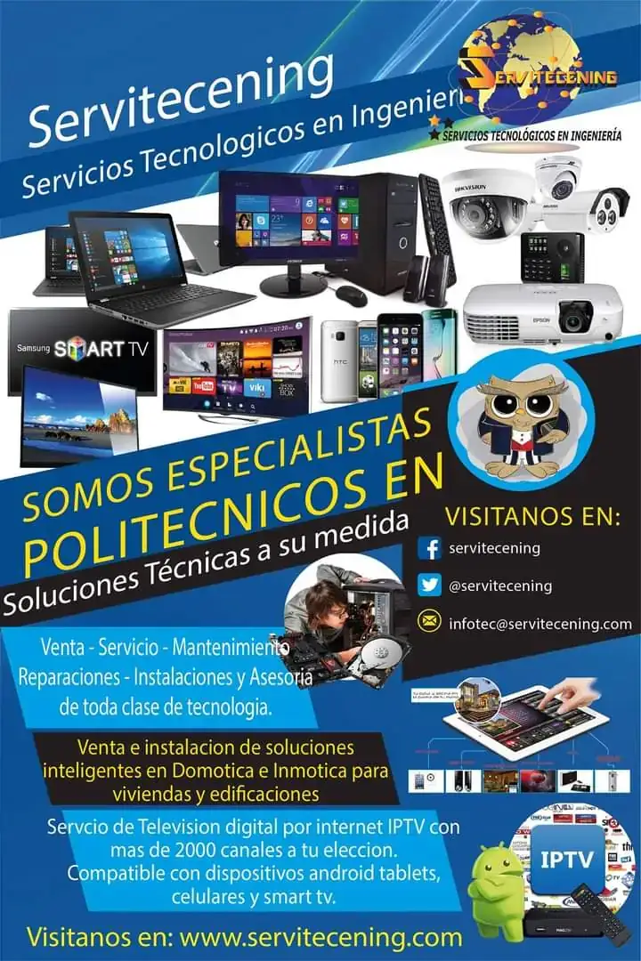 SERVICIOS Y PROMOCIONES TECNOLOGICAS QUE OFRECEMOS 