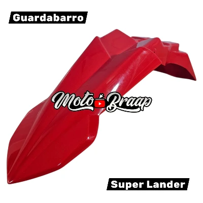  Guardabarro Super Lander rojo SPD