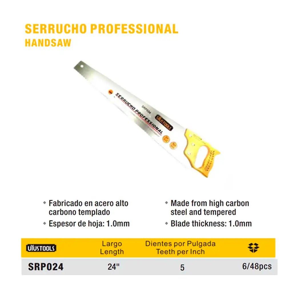 SERRUCHO PROFESIONAL UYUST 24"