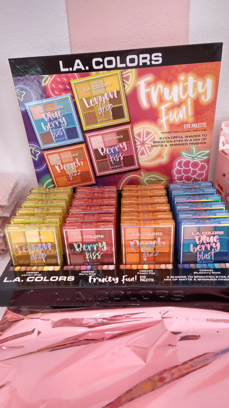 Paleta de Sombras Fruity Fun L.A. Colors 