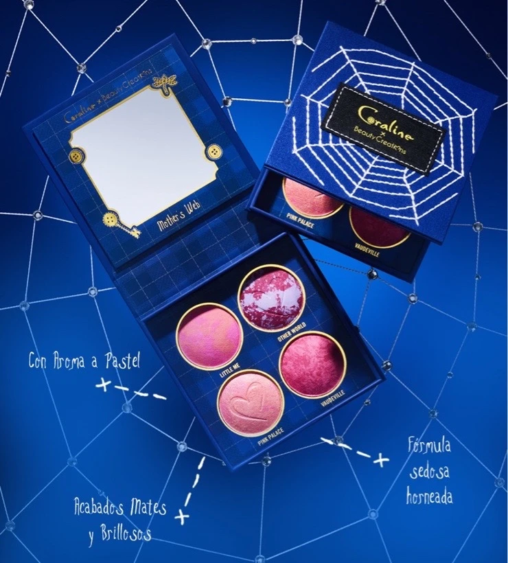 Paleta de rostro Coraline xbeauty creations