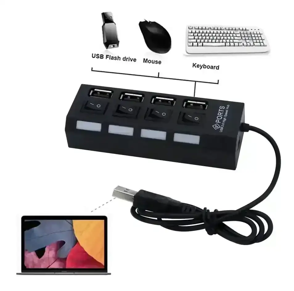 HUB USB 2.0/4