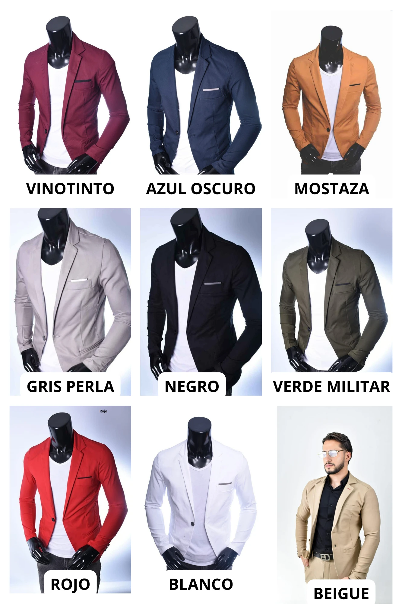 Blazers jean camisa y correa 3