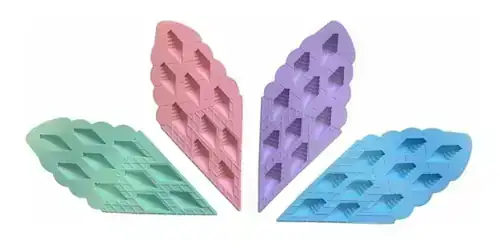 Cubetera con forma helados