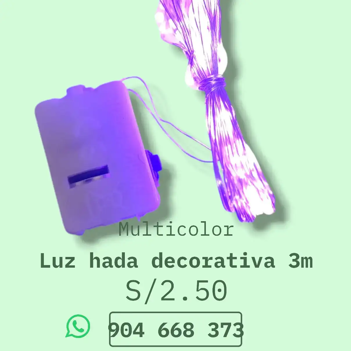 ✨ Luces LED Decorativas de Alambre Flexible ✨ 3