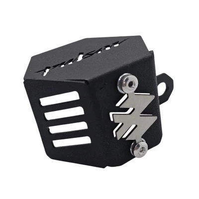 NS 200 / P. freno trasero acero negro logo 3d cromado ML