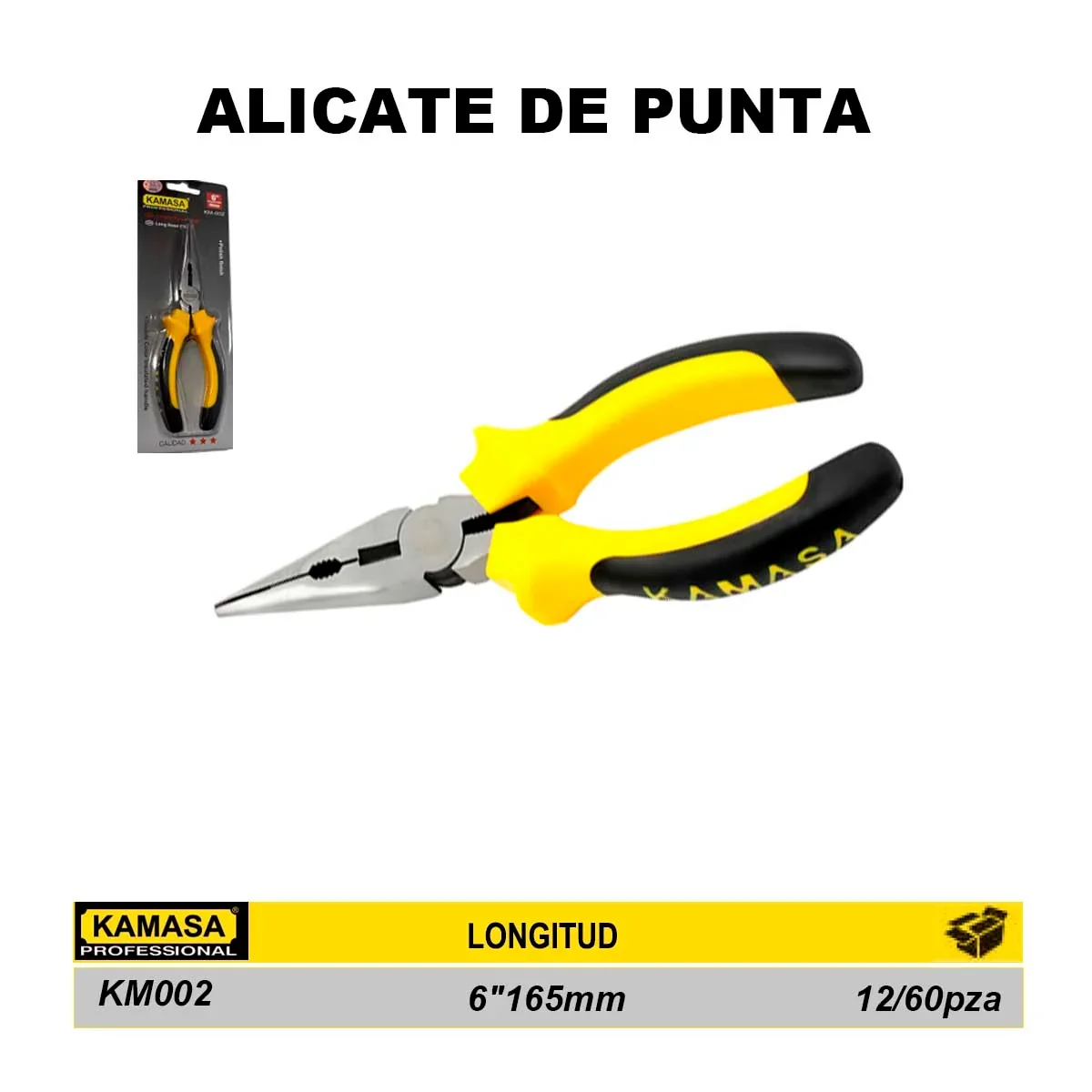 ALICATE PUNTA KM 6" (152mm) -