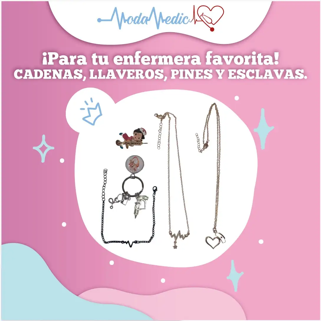Cadenas, esclavas, pin, llaveros.