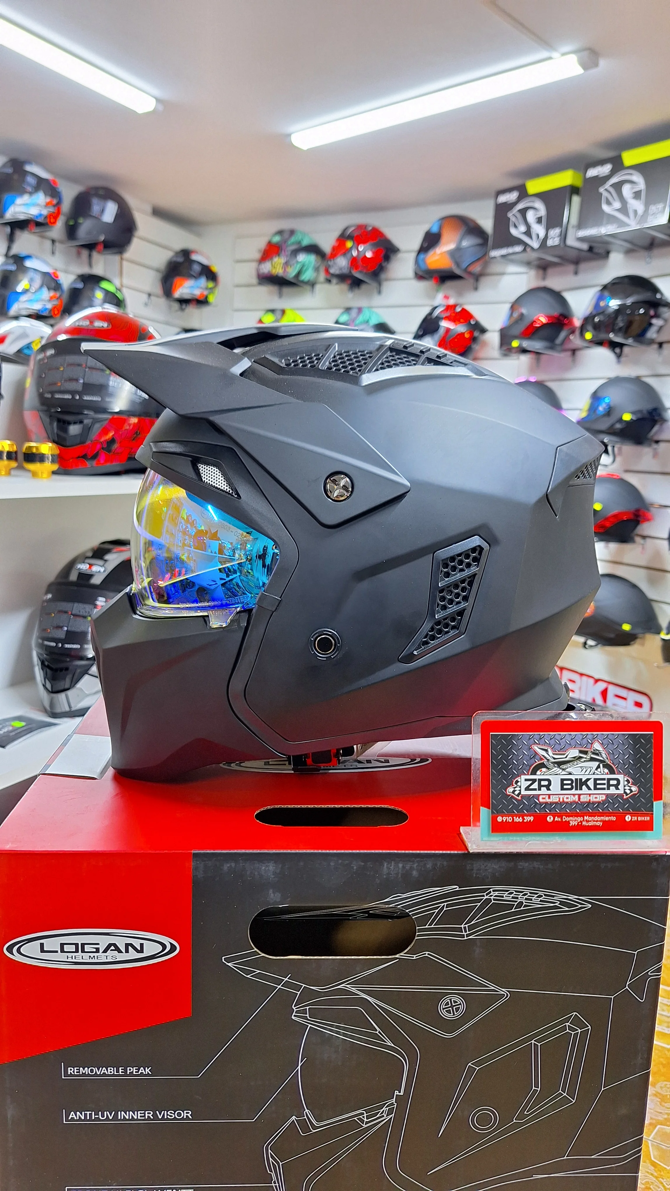CASCO LOGAN STREETFIGHTER BLUE