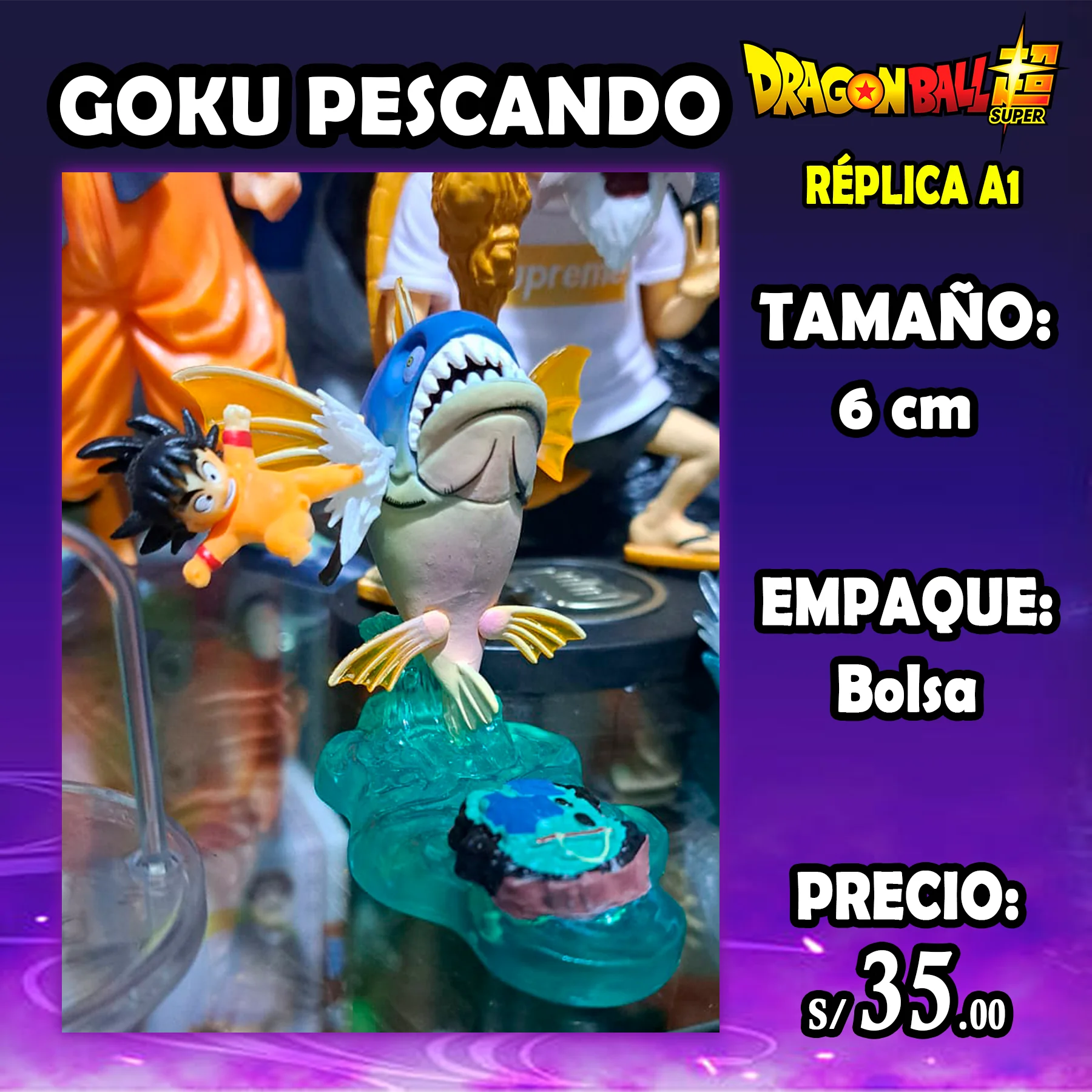 Goku Pescando