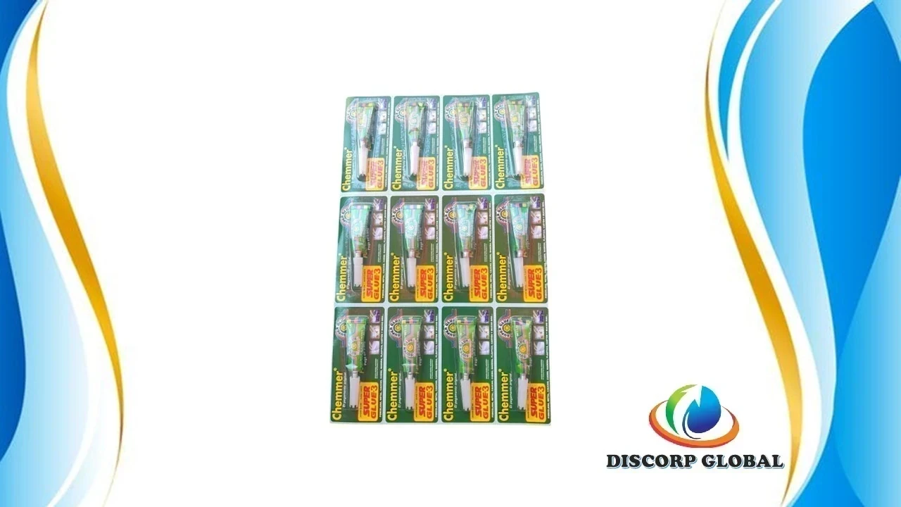PEGAMENTO CHEMMER VERDE x 12 UND