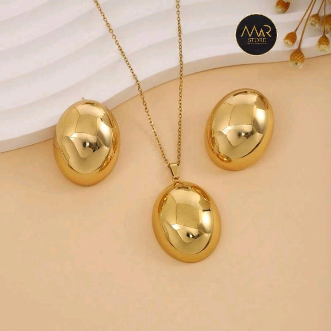 Set de 3 piezas de acero inoxidable 