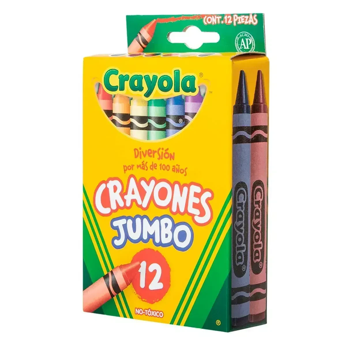 Crayolas jumbo con 12 colores crayola 2