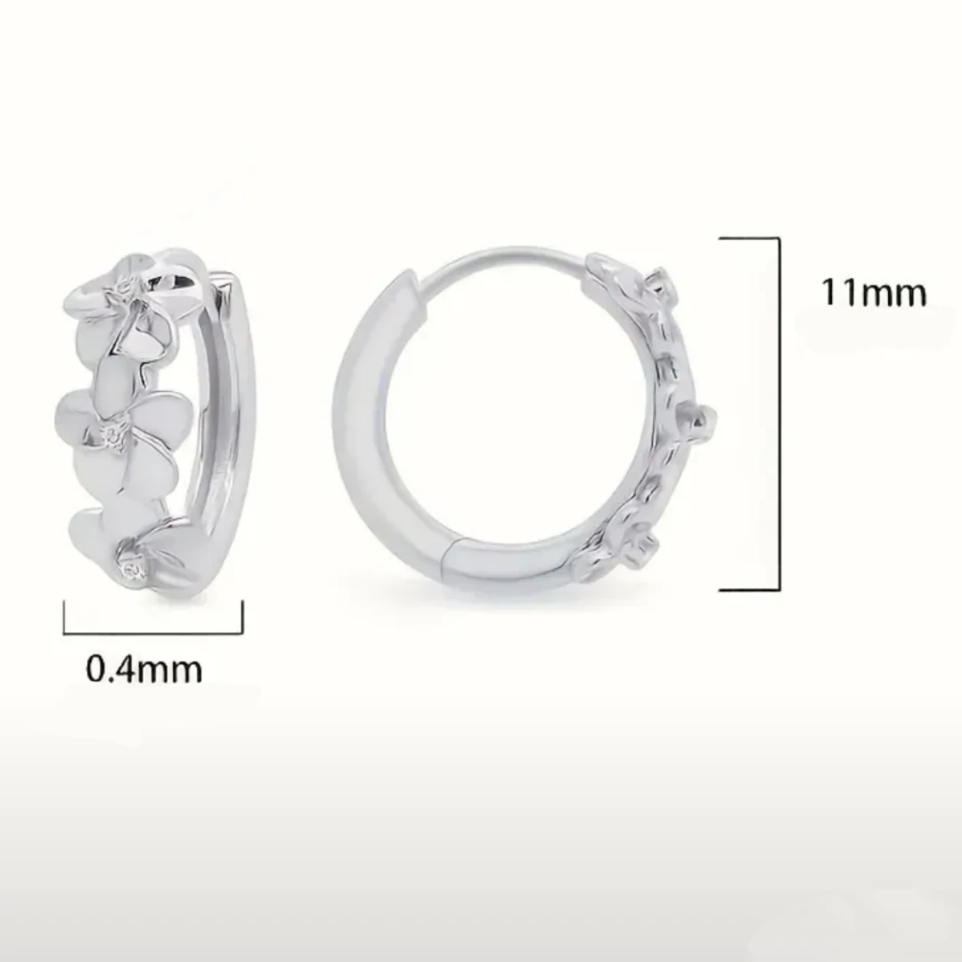 ARETES DE PLATA NIÑAS 3