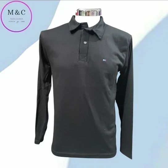 Playera T- M Polo manga larga  10