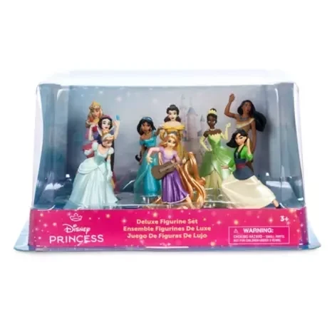 Set de figuras de lujo de princesas Disney