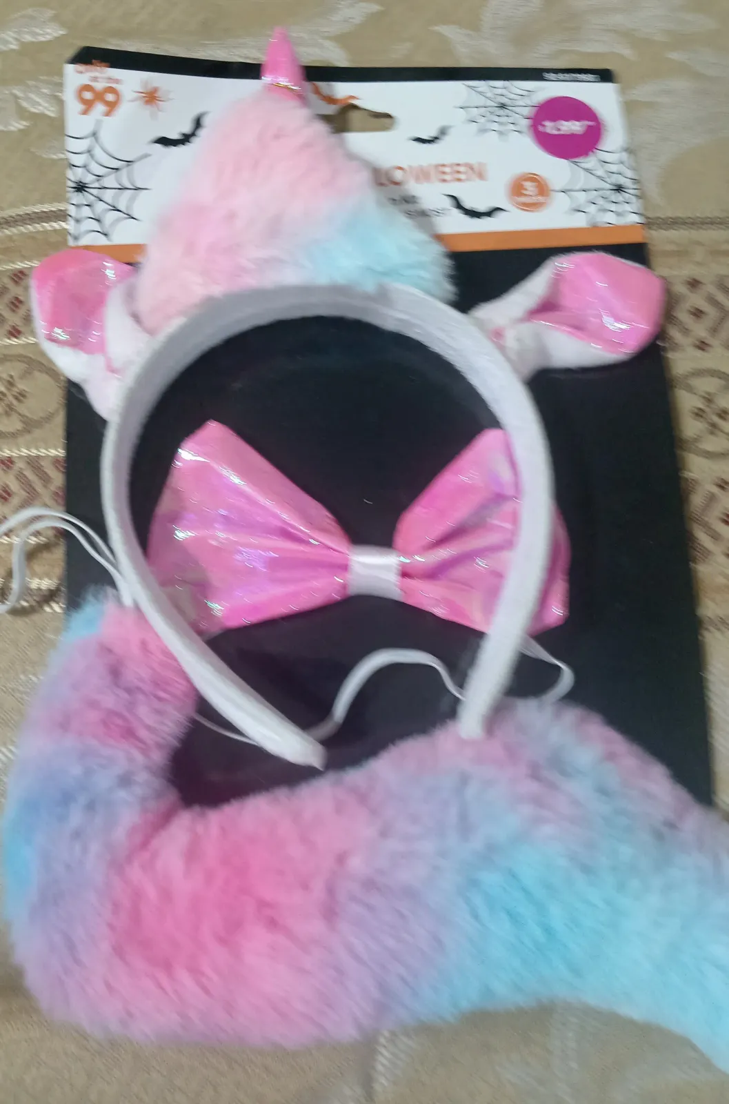 Kit de animal vestuario halloween 3 piezas