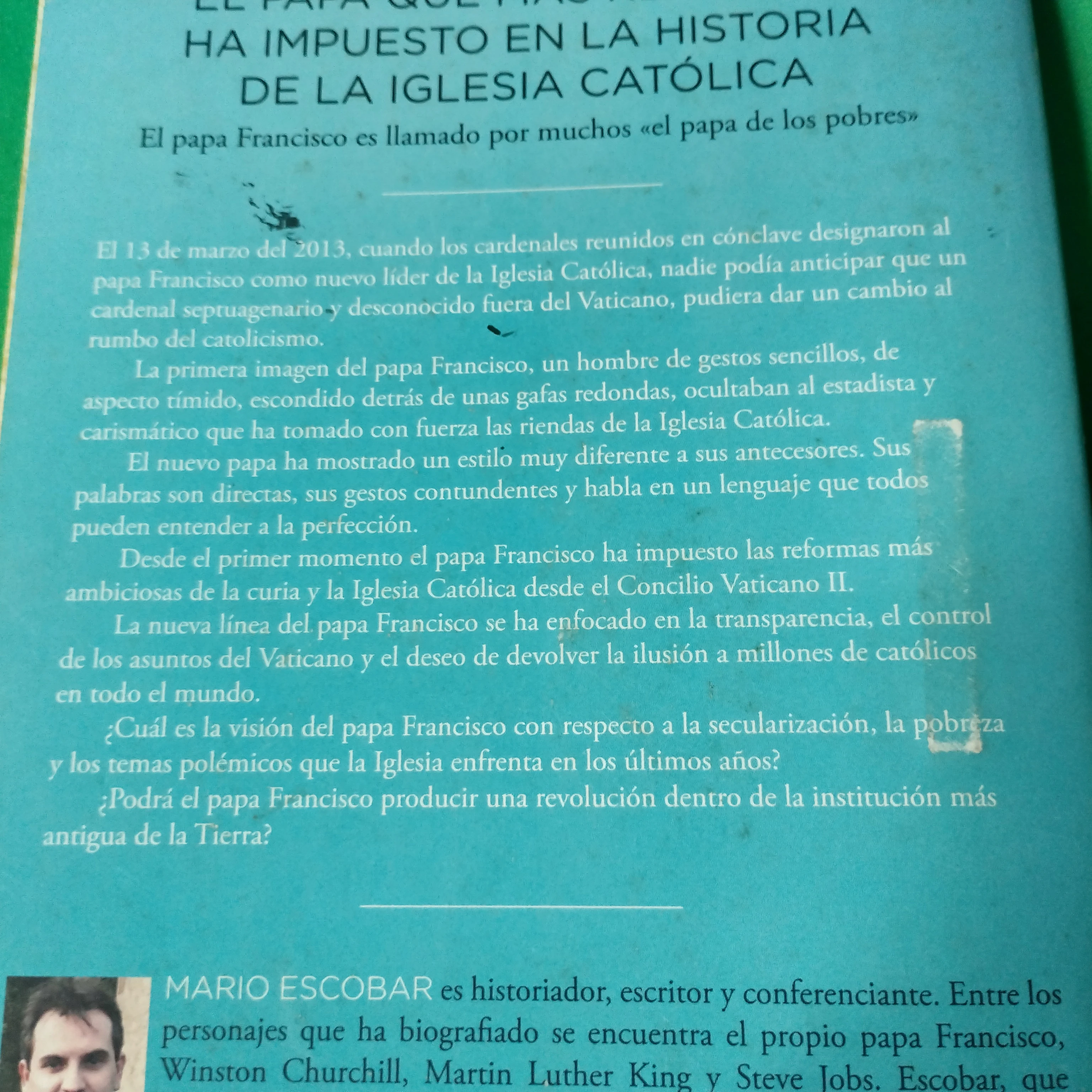 La revolución pacífica Mario Escobar usado  2