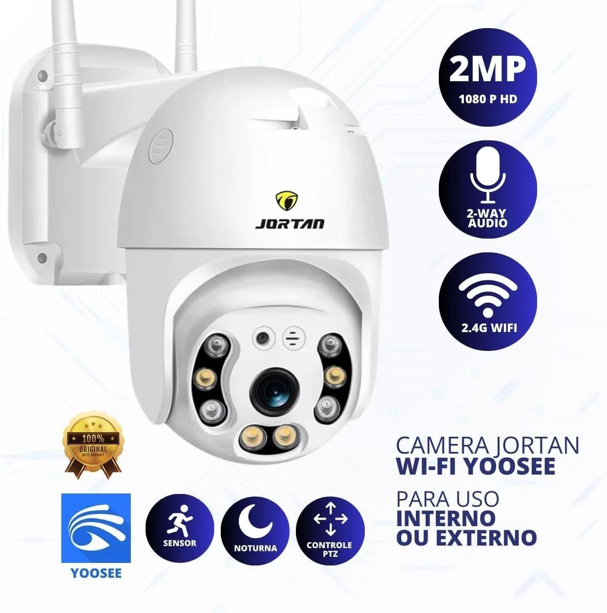 CAMARA JORTAN PARA EXTERIOR E INTERIOR  6