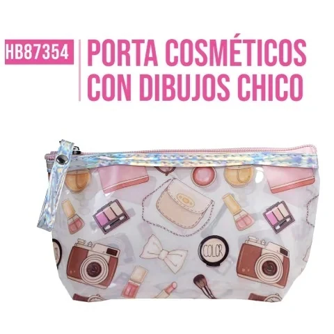 PORTA COSMÉTICOS ESTAMPADO
