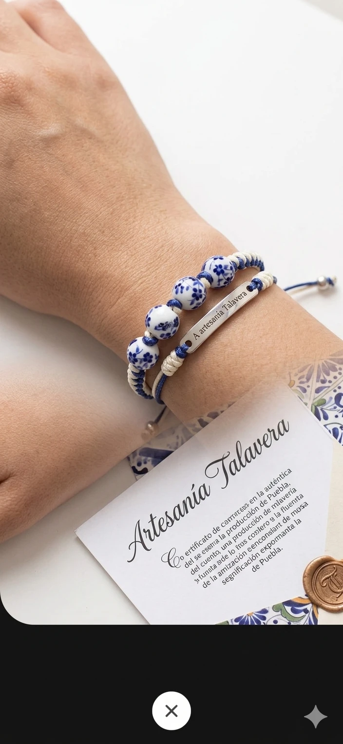 Pulsera Talavera 