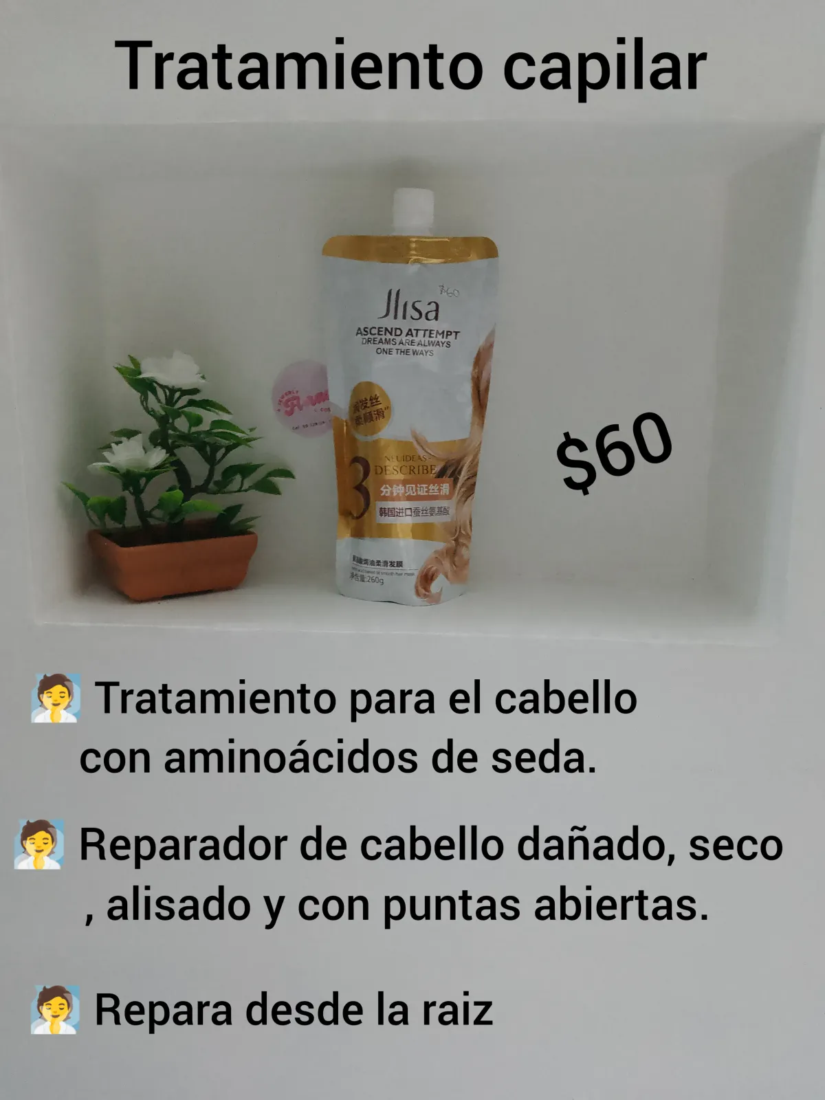 Mascarilla para cabello