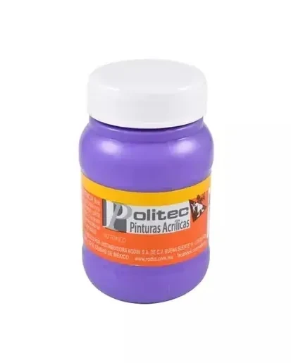 Politec pintura morado  frasco 100 ml