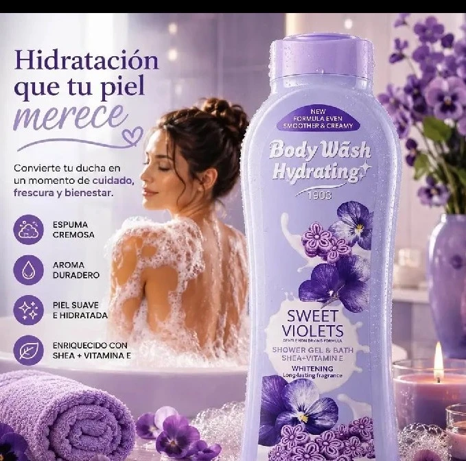 Gel de Baño Corporal Creamy Body Wash 3