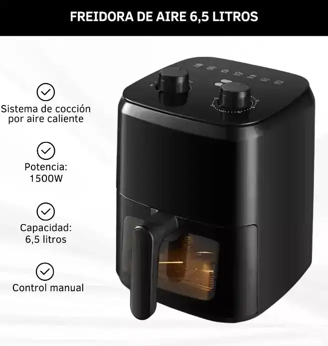 Fridora de Aire 6.5Lts DINAX 3