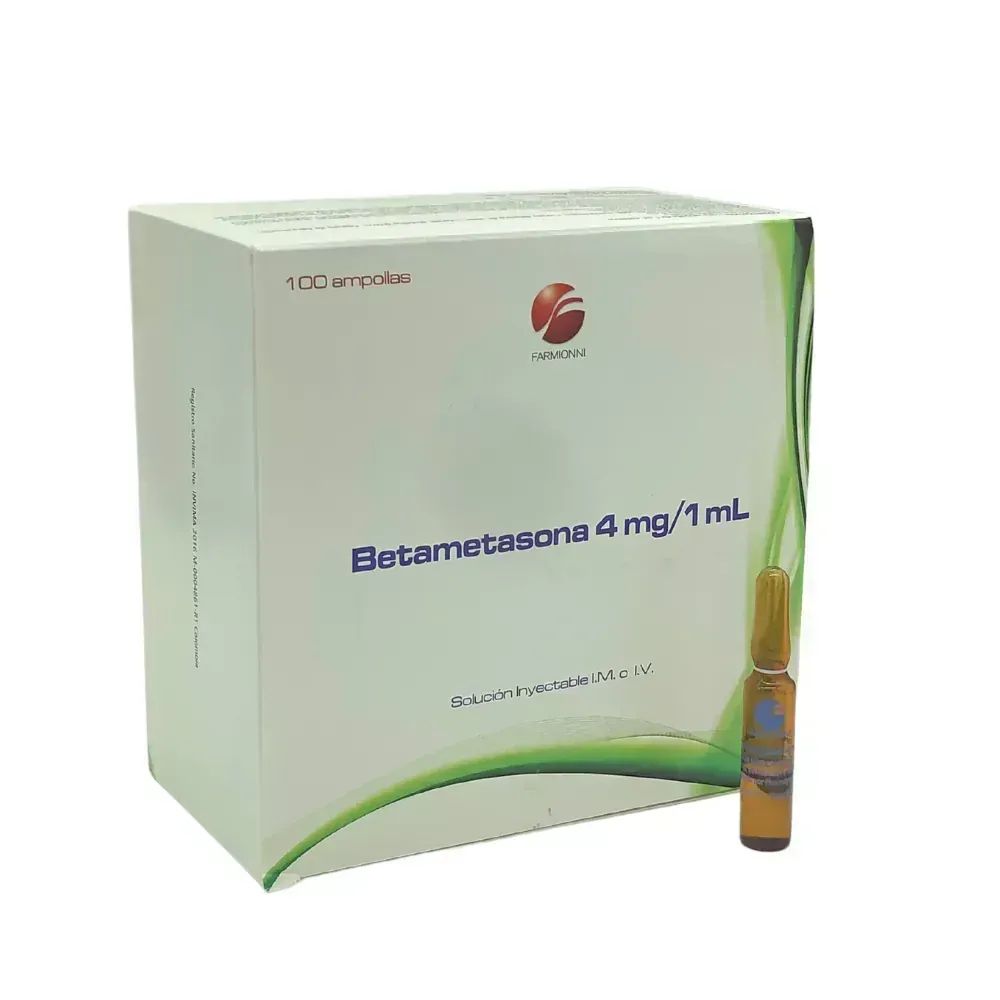 BETAMETASONA 8MG/ML X 1 AMP FARMIONNI
