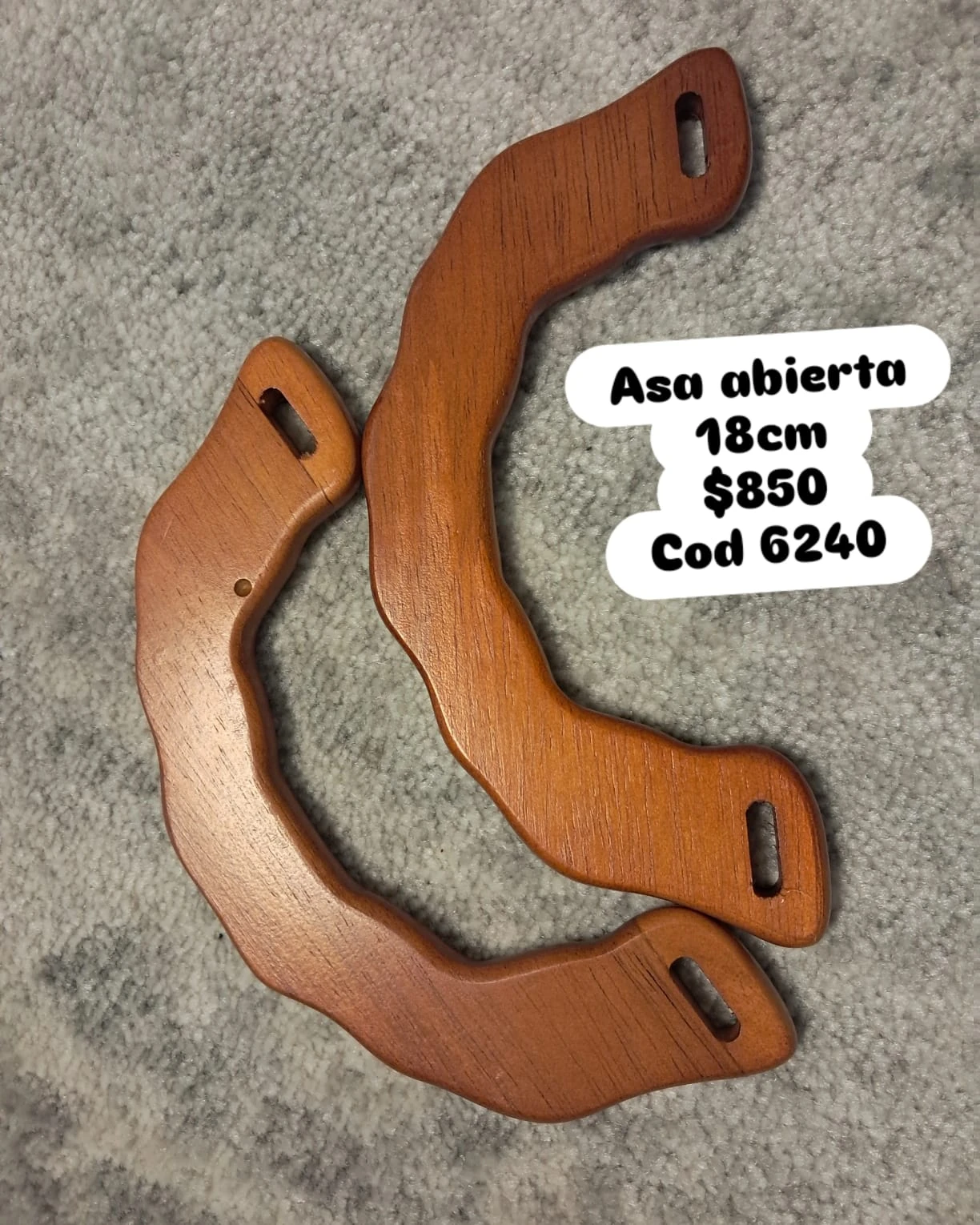 ASA CORRUGADA ABIERTA