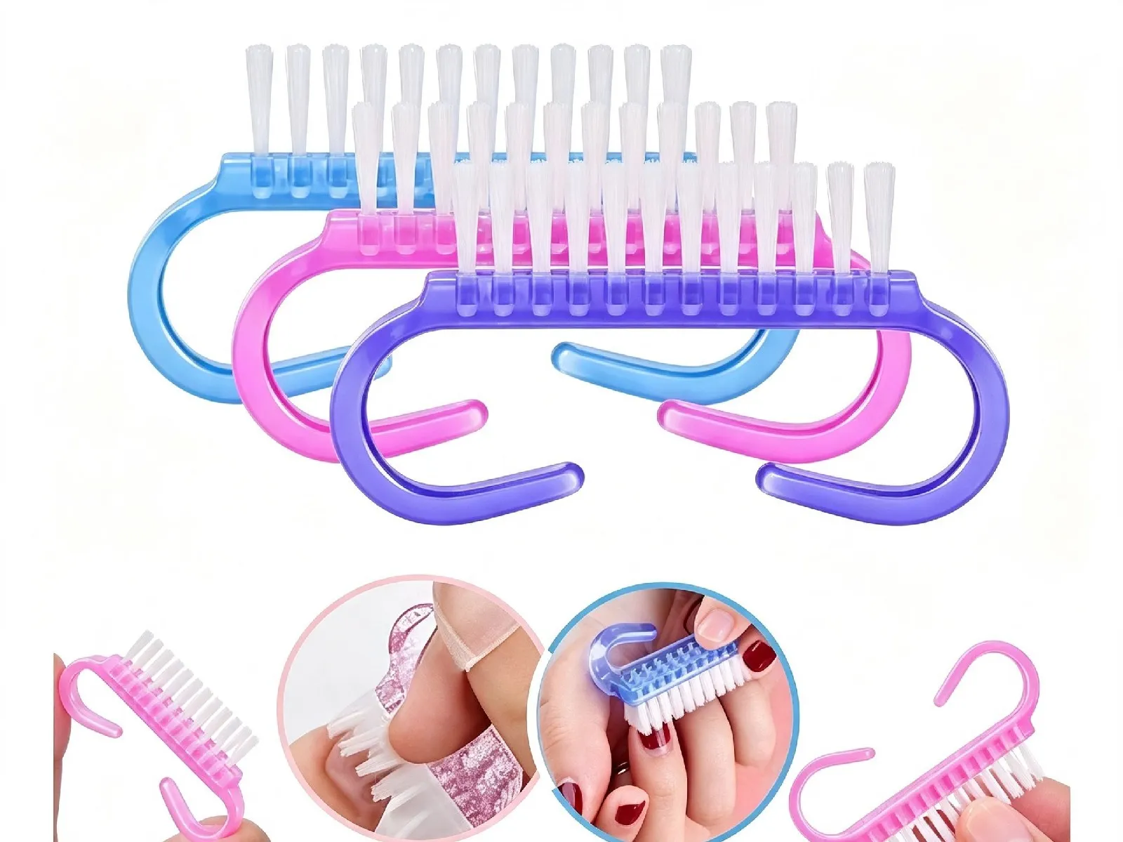Set de cepillos manicura.Precio mínimo 12 pack. Consultá precio x unidad  2