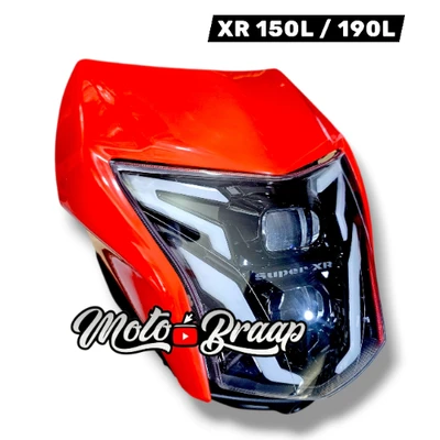 XR 150 L / XR 190 L Farola led SUPER XR Roja