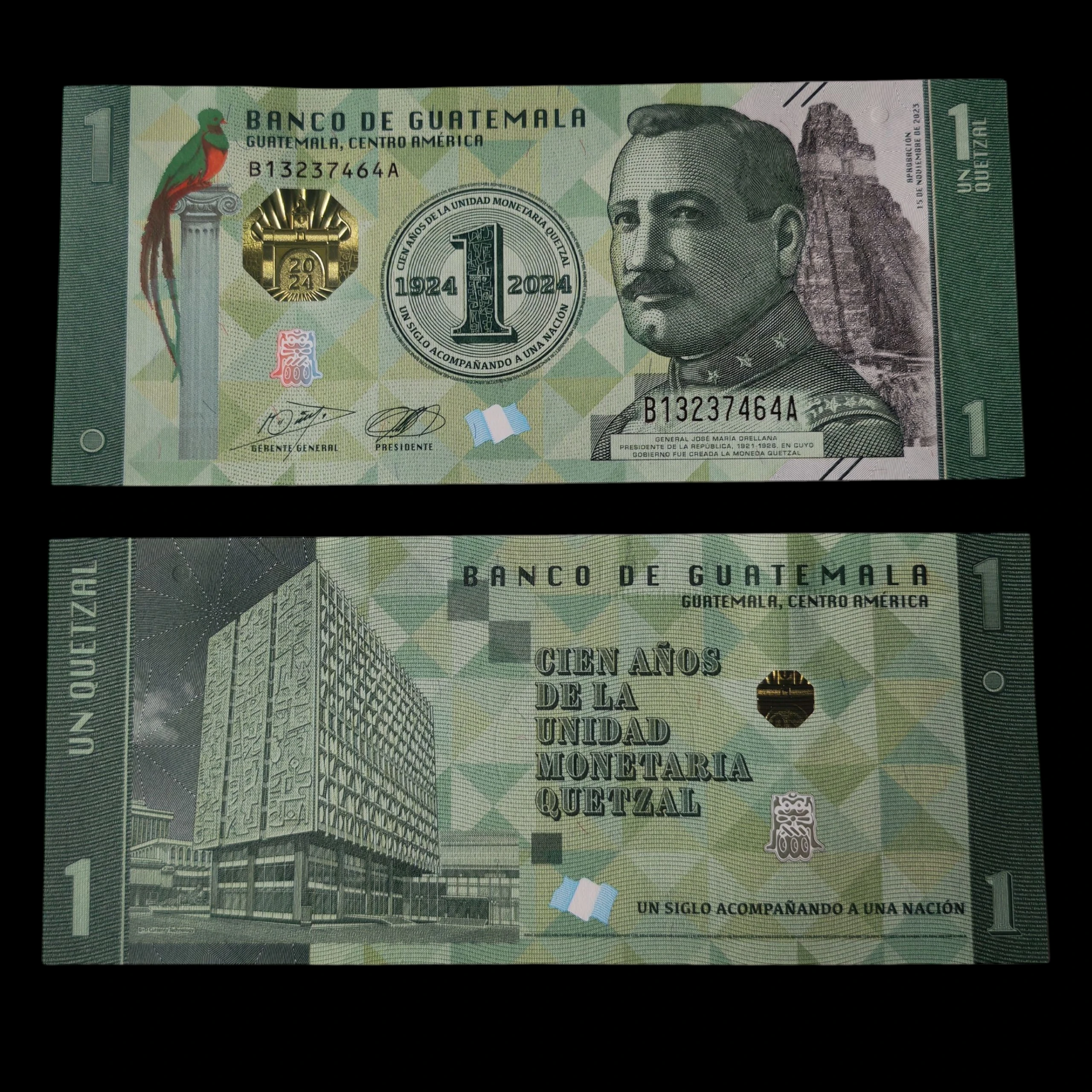 ° Guatemala 1 quetzal UNC
