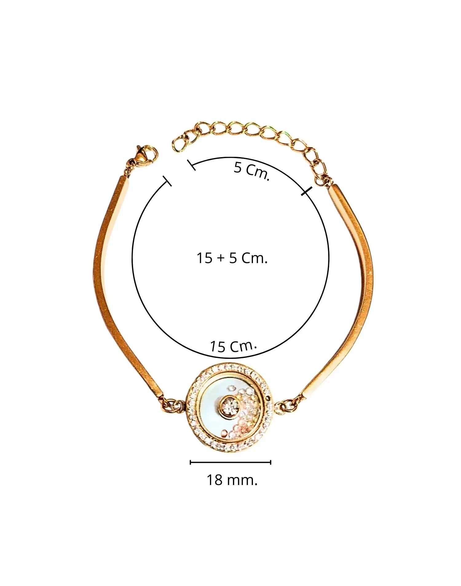 PULSERA DE ACERO INOXIDABLE  5