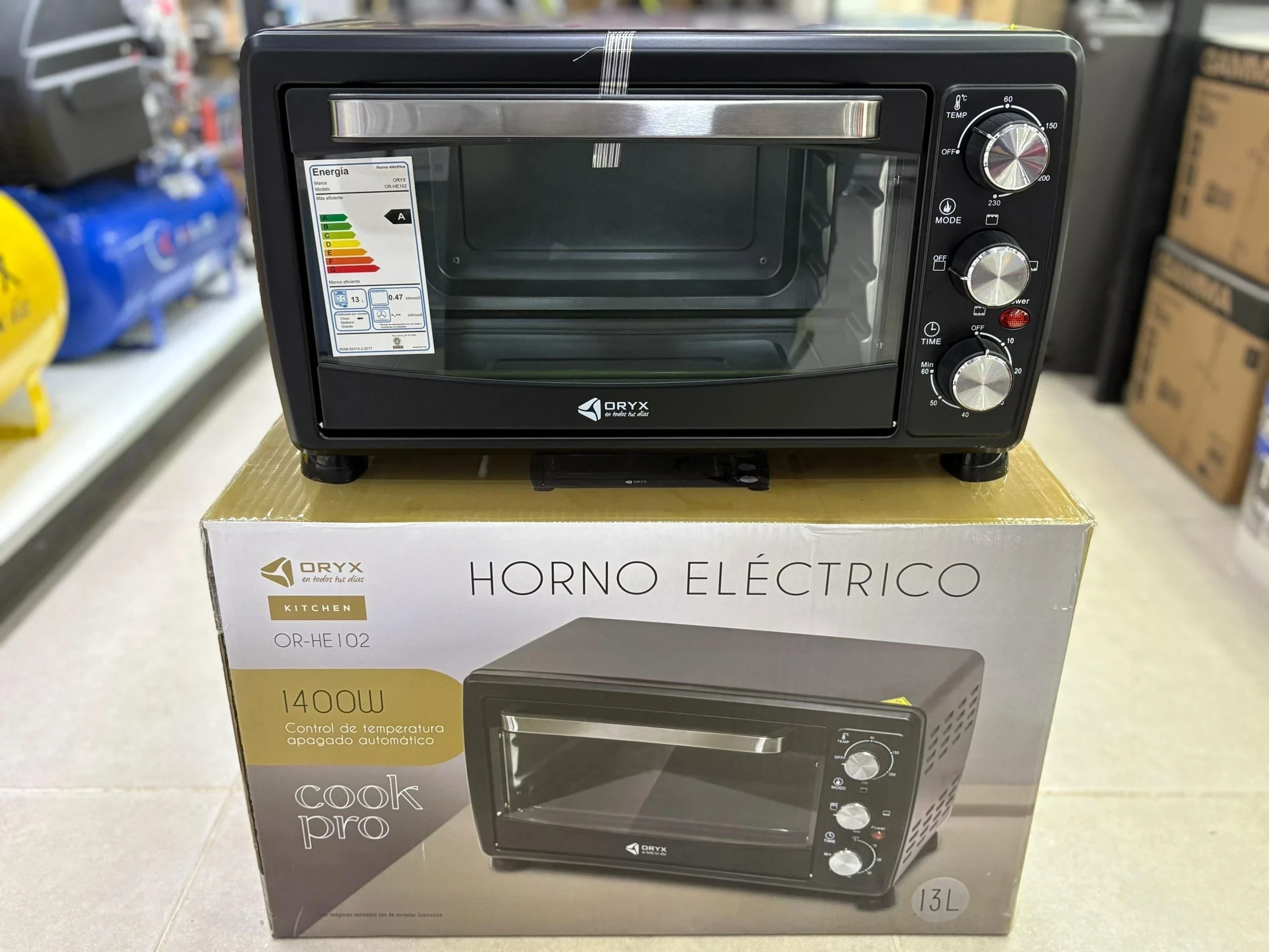 HORNO ELÉCTRICO ORYX COOK PRO 1400W
