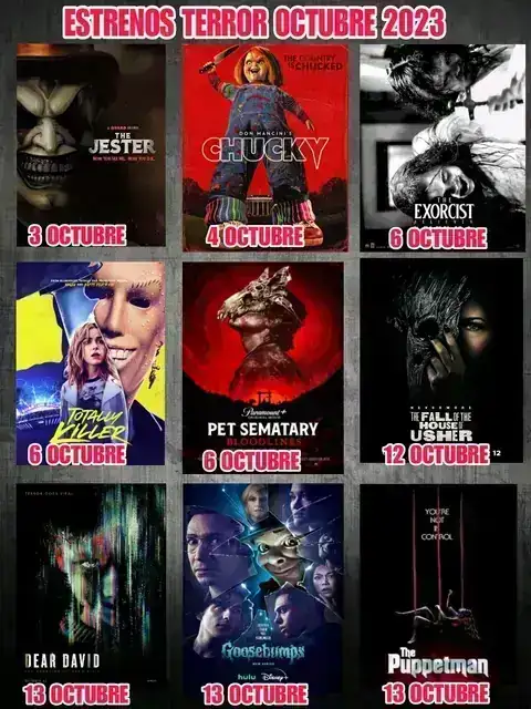 Estreno terror 2023