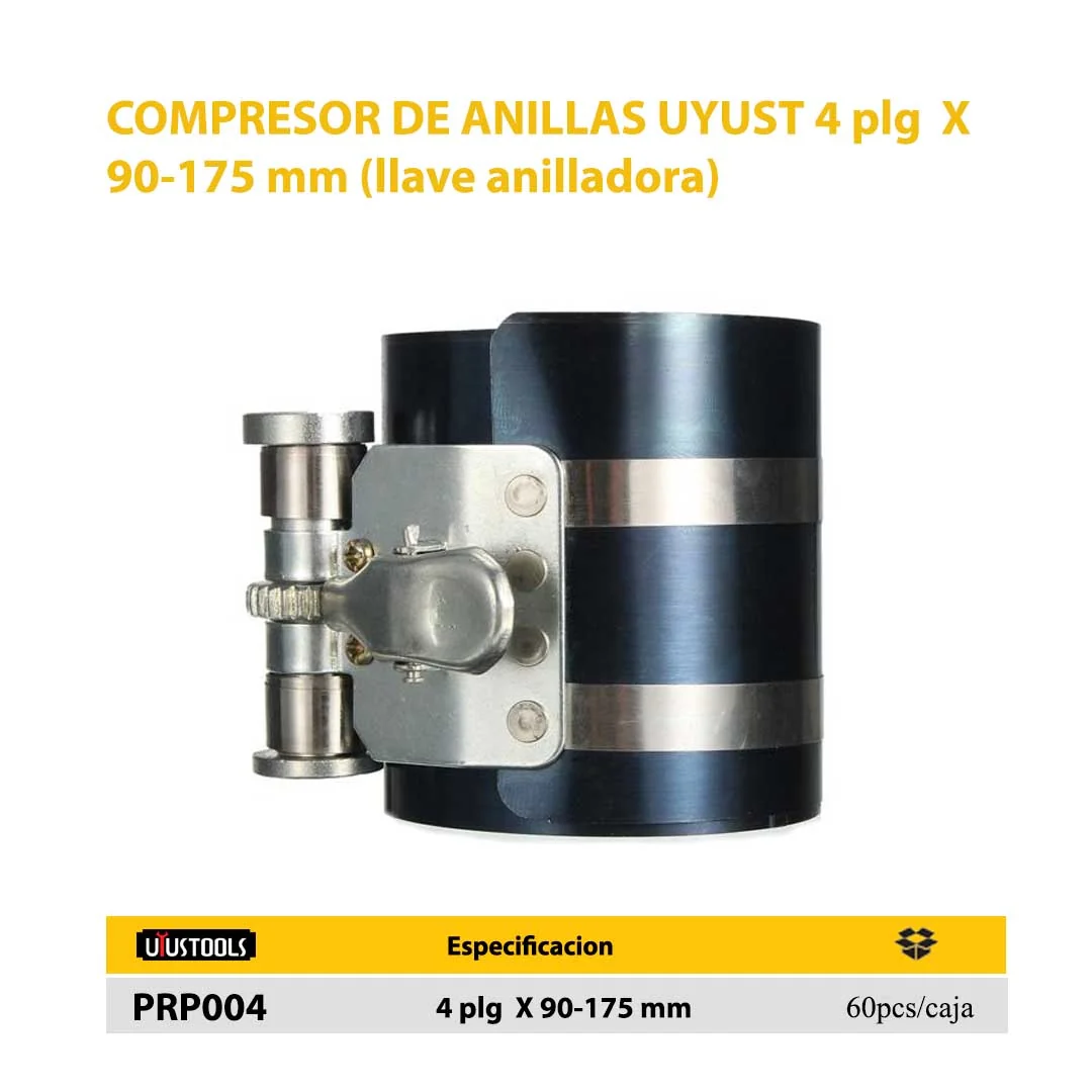 COMPRESOR DE ANILLAS UYUST 4" X 90-175 mm (llave anilladora)