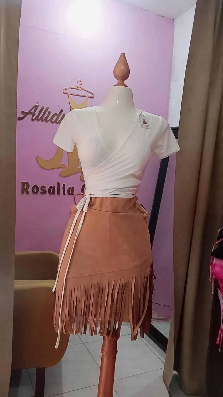 Falda Vaquerita y blusa  2