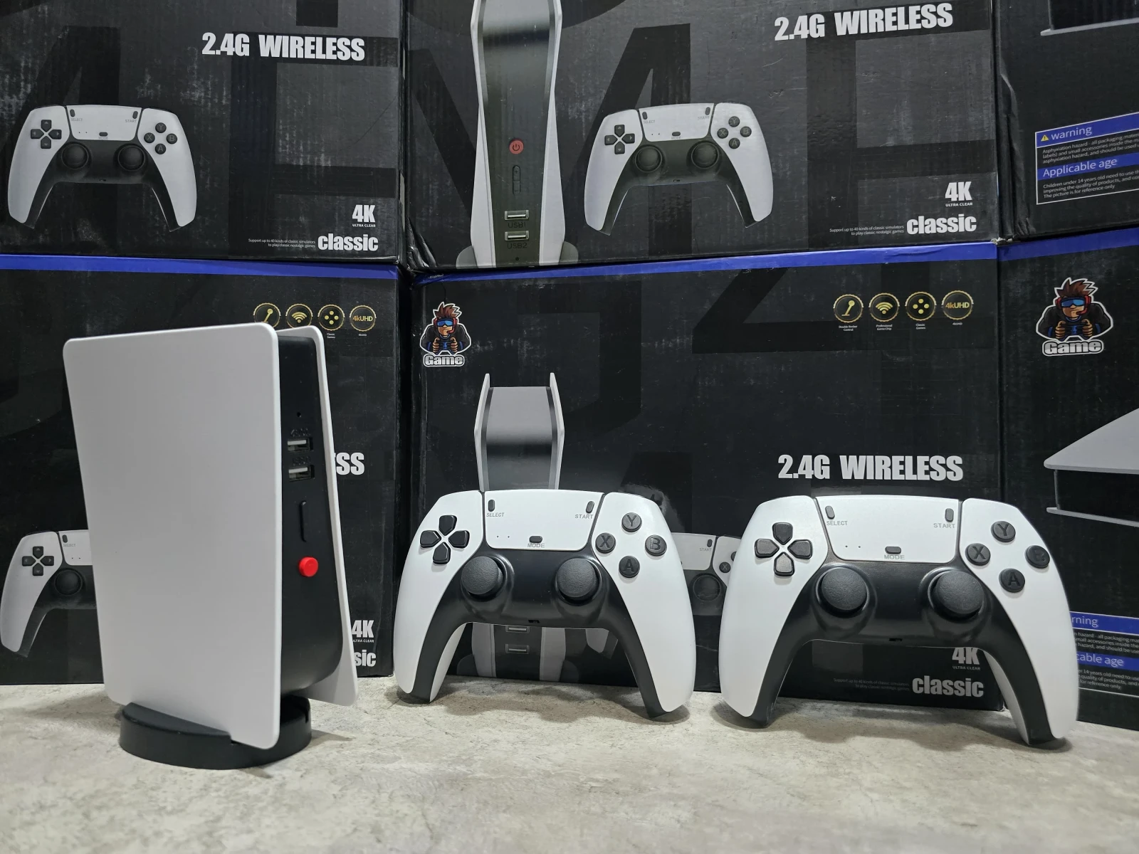 MINI CONSOLA RETRO 4K SIMIL PLAY 5