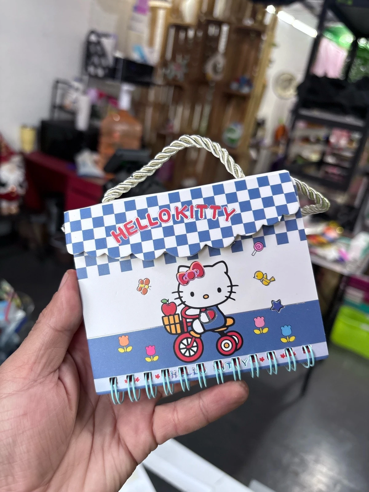 SET DE 4 mini libretas-bolso hello kitty 5