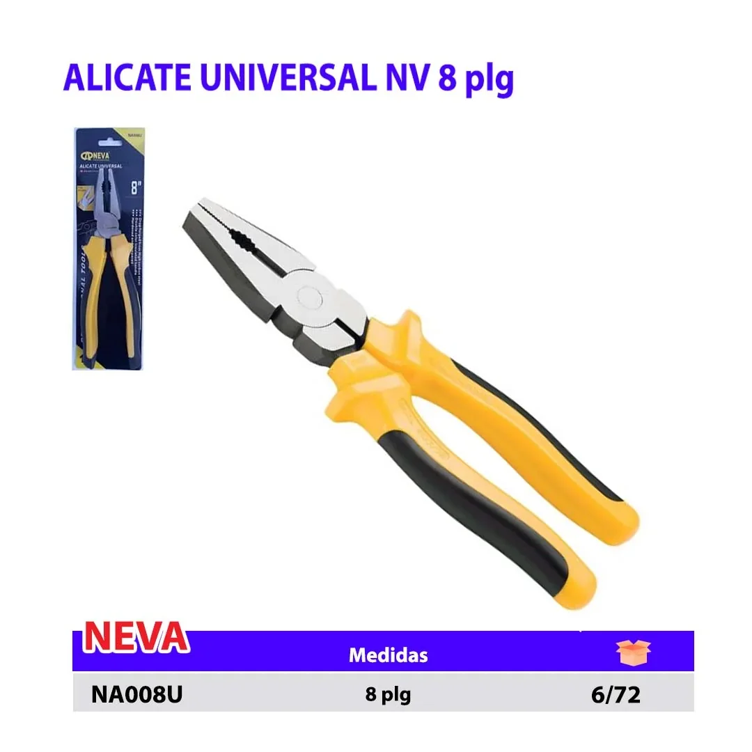 ALICATE UNIVERSAL NV 8"