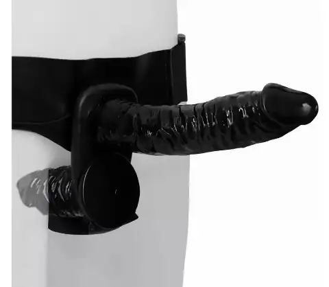 Arnés con Dildo Vibrador