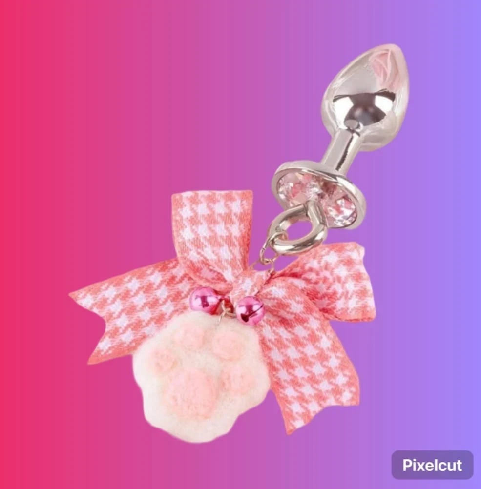 Plug Anal Huellita Colgante