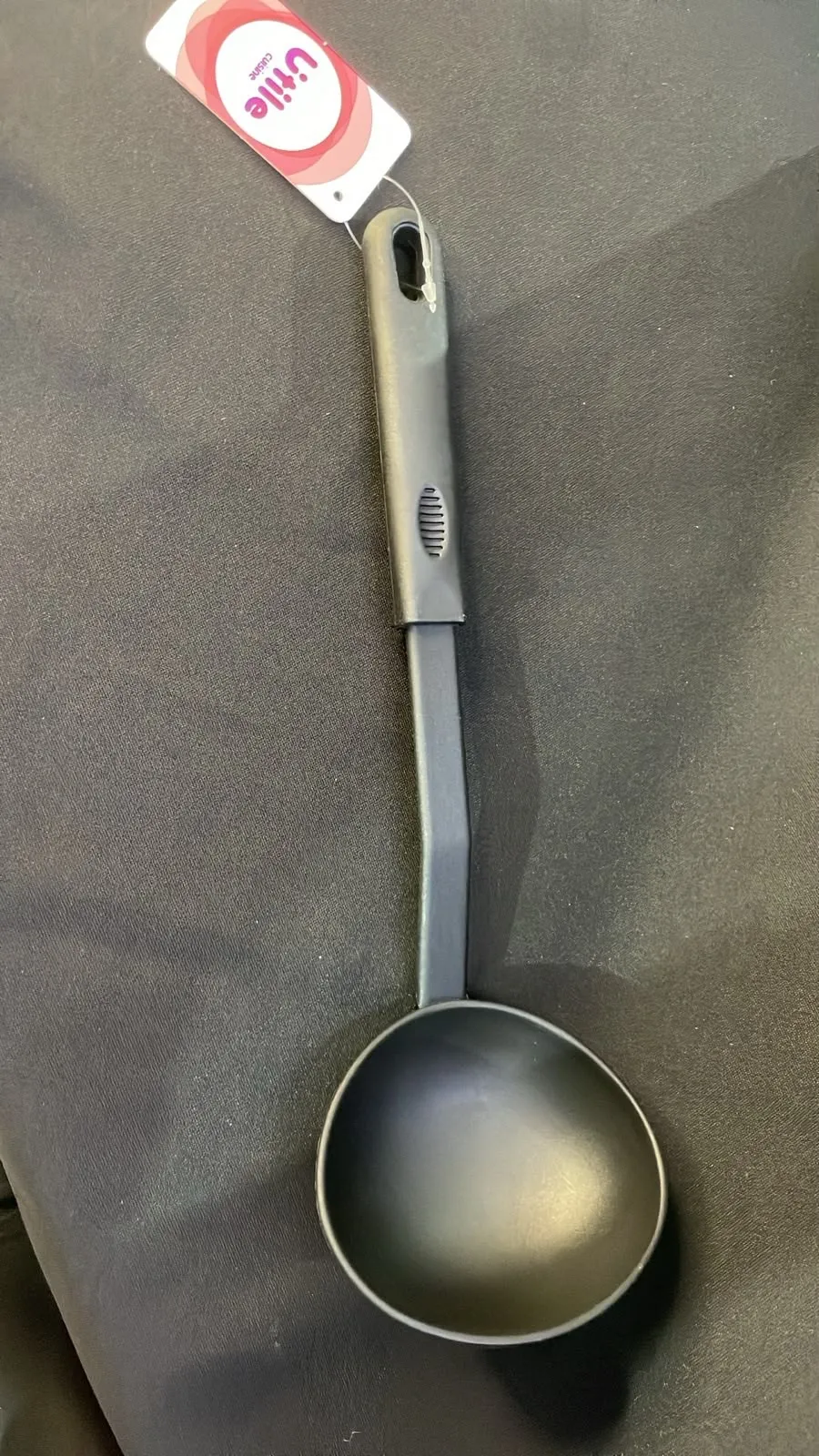 CUCHARON NYLON NEGRO