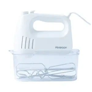 BATIDORA DE MANO PEABODY PE-HMA550 - BLANCA 300W 4 VEL FUNCION TURBO INC BATIDOR Y AMASADOR 3