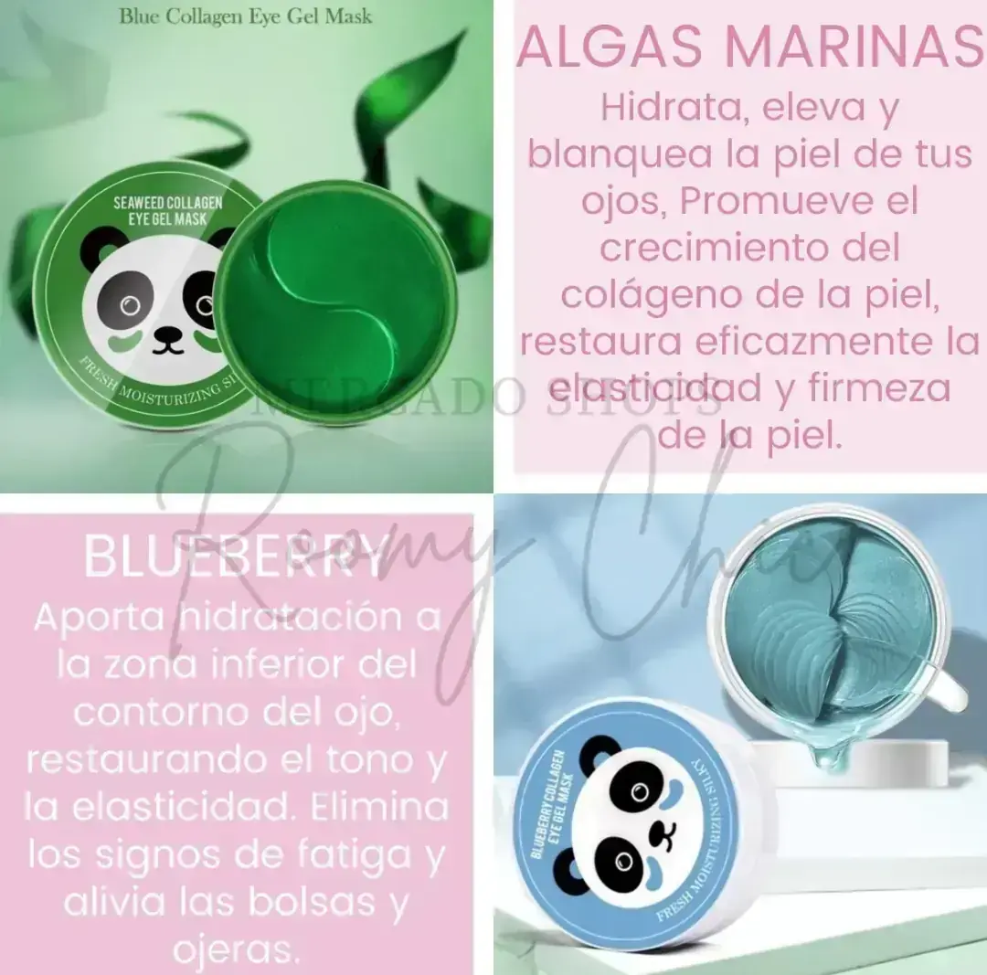 Parche para ojos colageno 2