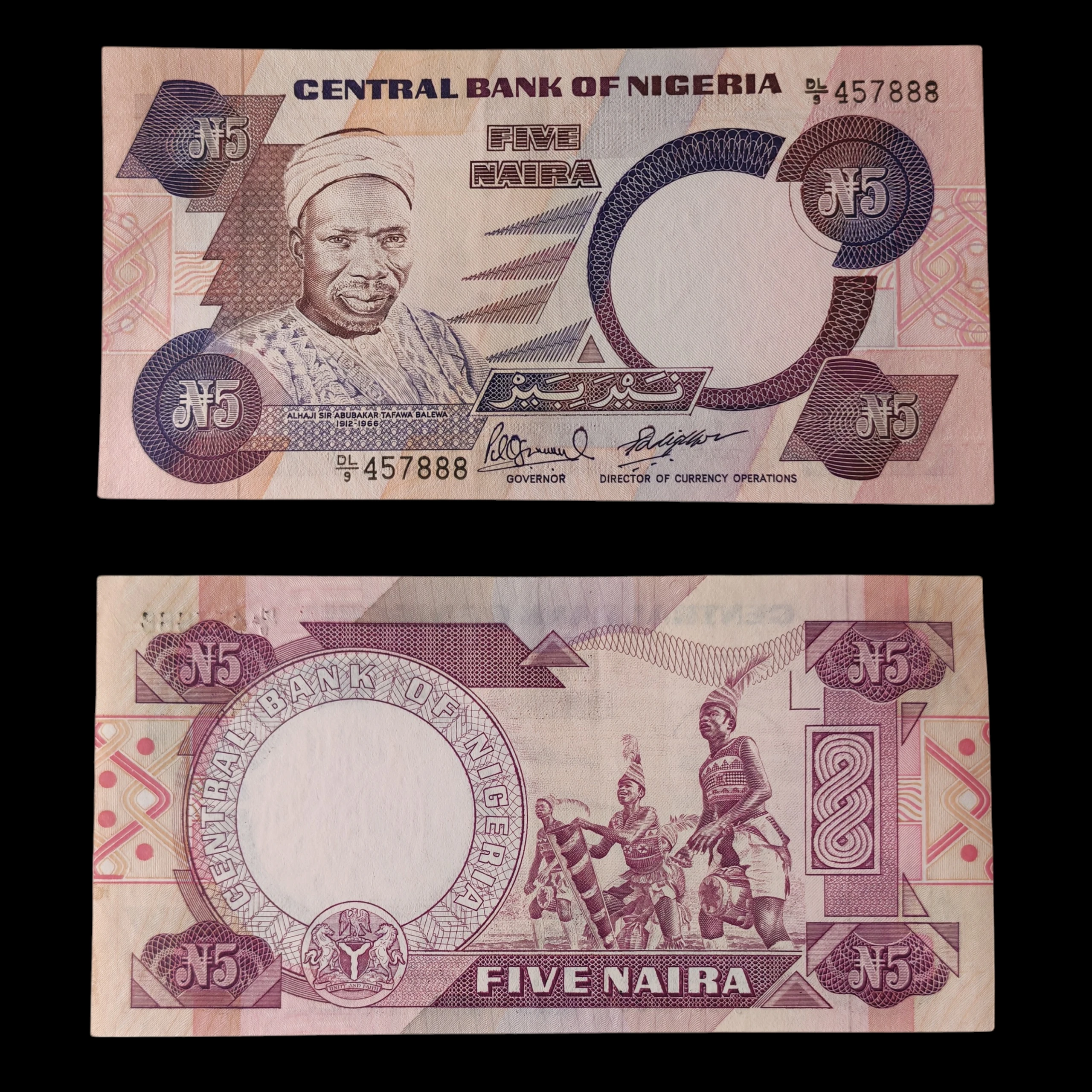 ° Nigeria 5 naira UNC